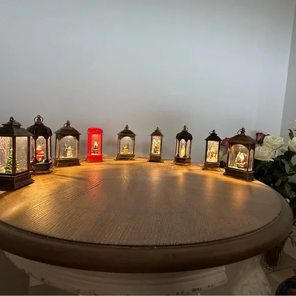 Christmas LED Angel Lantern | Mini Holiday Decor Night Light - Picture 2 of 3